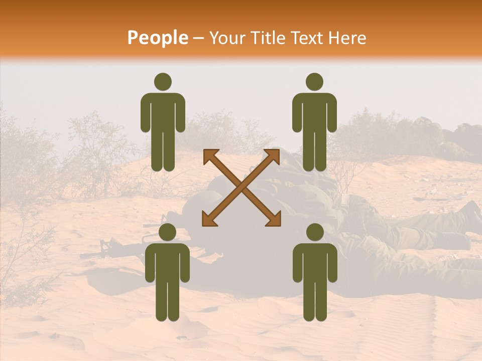 Combat Injure Jerusalem PowerPoint Template