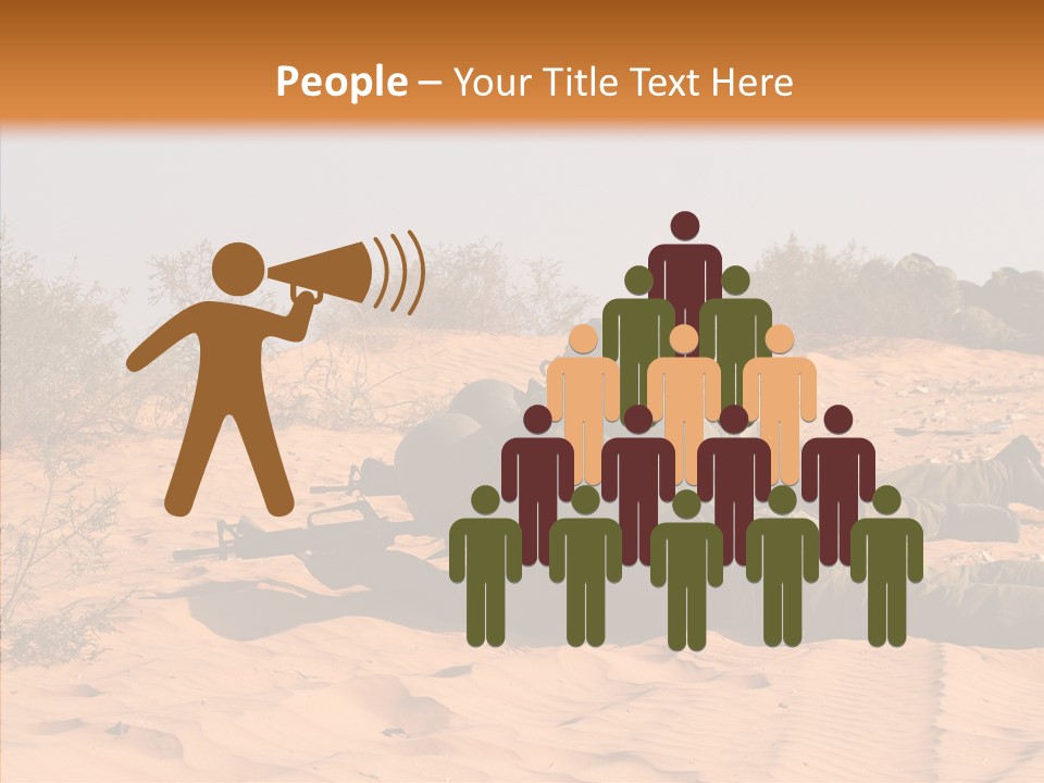 Combat Injure Jerusalem PowerPoint Template