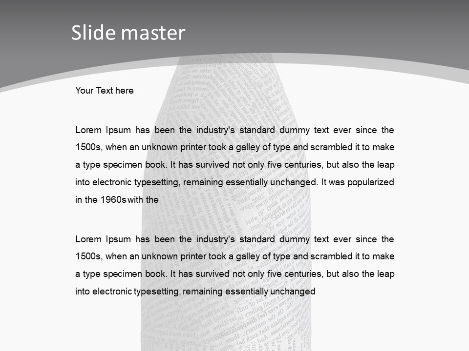 Fizz Article Close Up PowerPoint Template