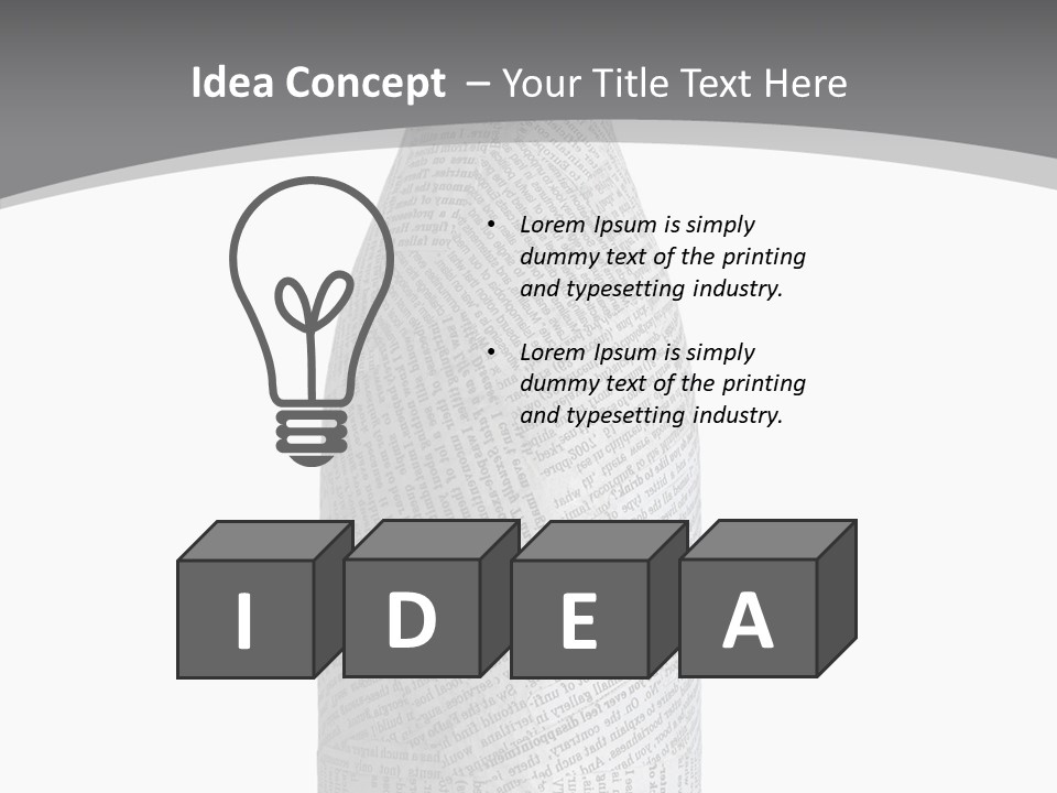 Fizz Article Close Up PowerPoint Template