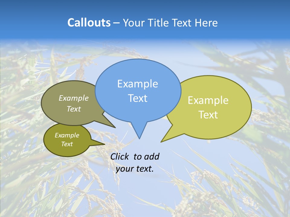Yellow Harvesting Vegetarian PowerPoint Template