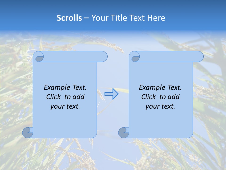 Yellow Harvesting Vegetarian PowerPoint Template