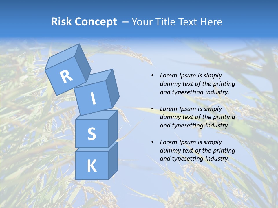 Yellow Harvesting Vegetarian PowerPoint Template
