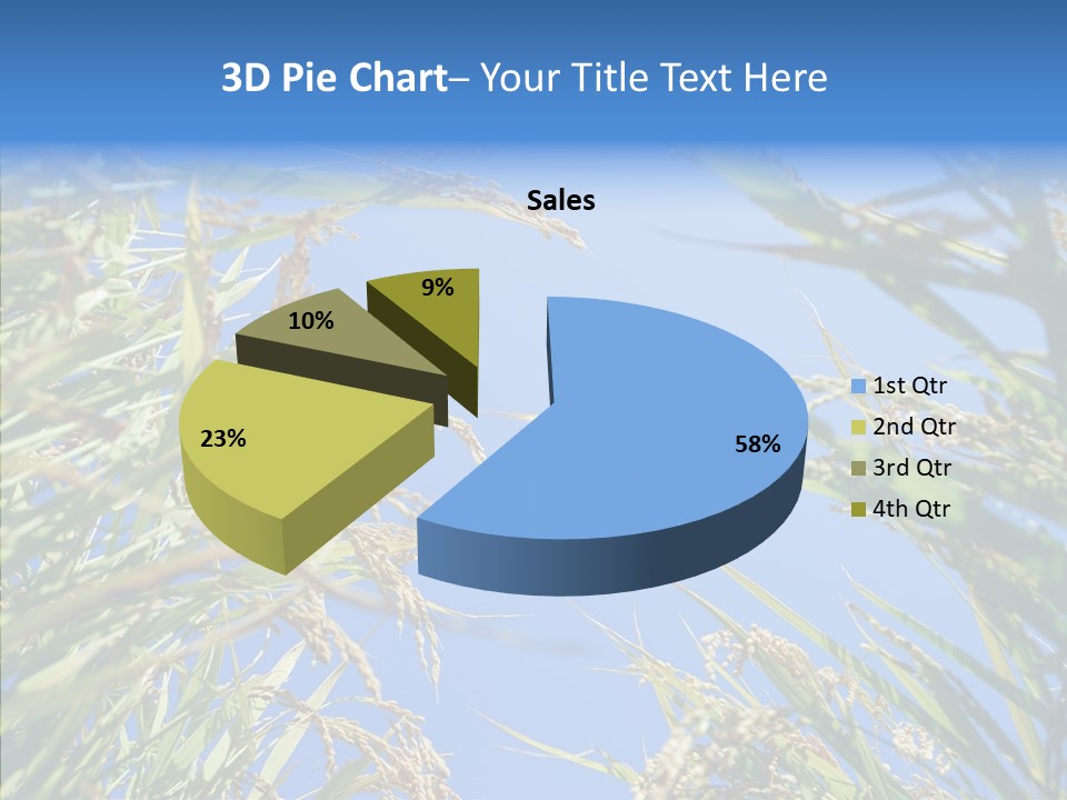 Yellow Harvesting Vegetarian PowerPoint Template