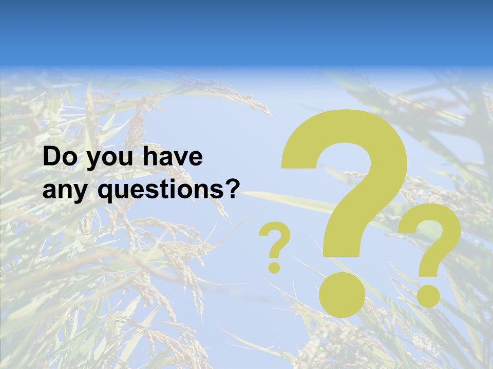 Yellow Harvesting Vegetarian PowerPoint Template