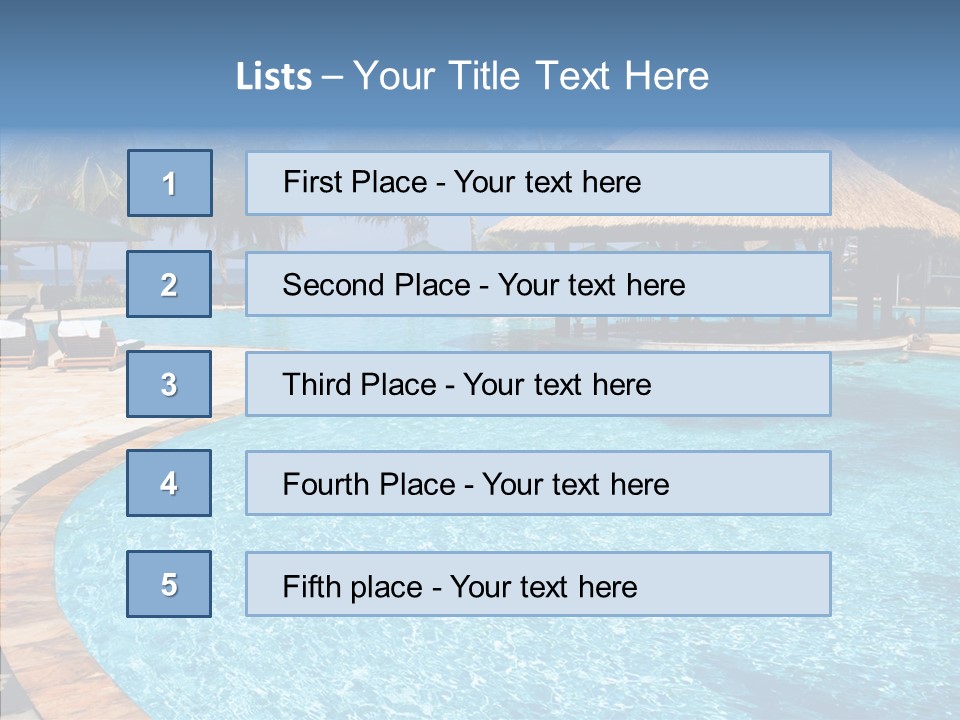 Ocean Holiday Fun PowerPoint Template