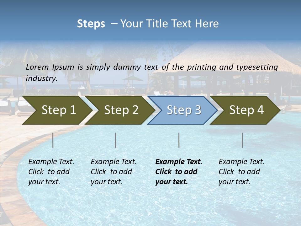 Ocean Holiday Fun PowerPoint Template