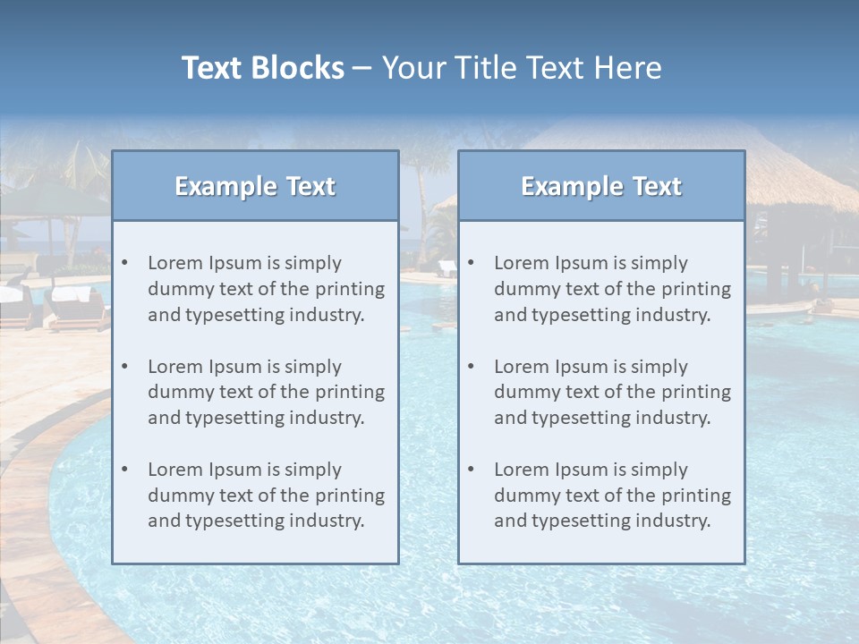 Ocean Holiday Fun PowerPoint Template