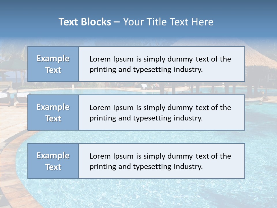 Ocean Holiday Fun PowerPoint Template