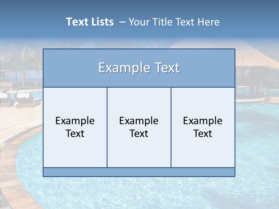 Ocean Holiday Fun PowerPoint Template
