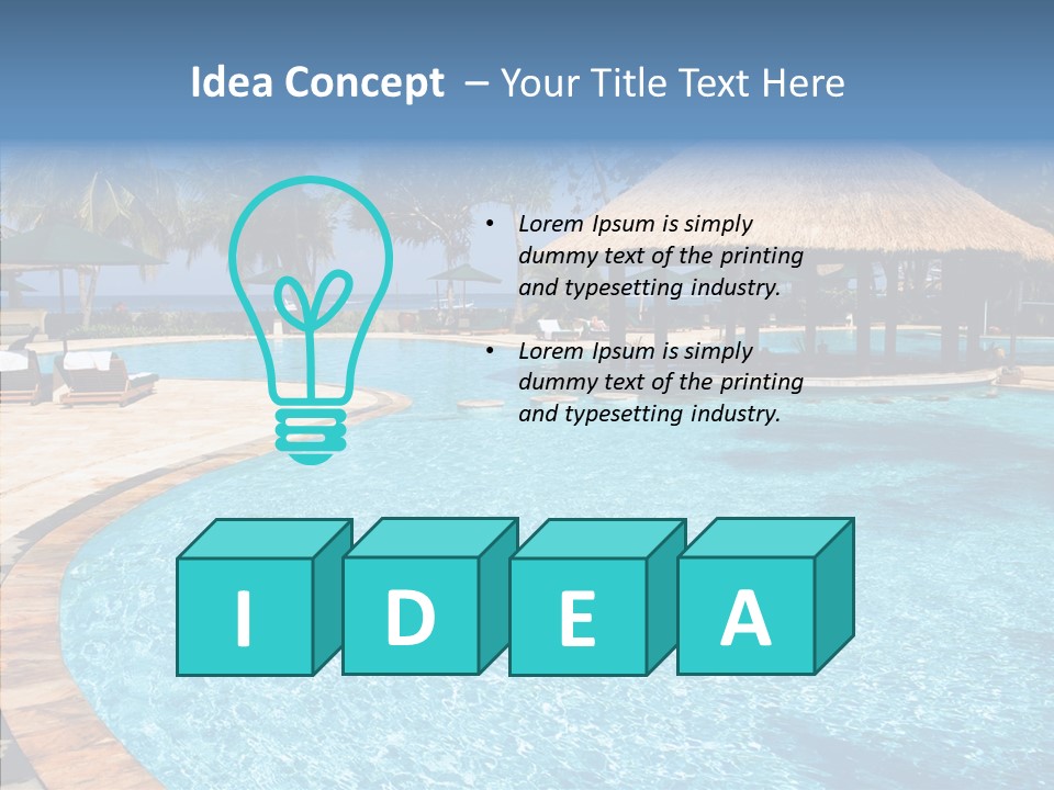 Ocean Holiday Fun PowerPoint Template