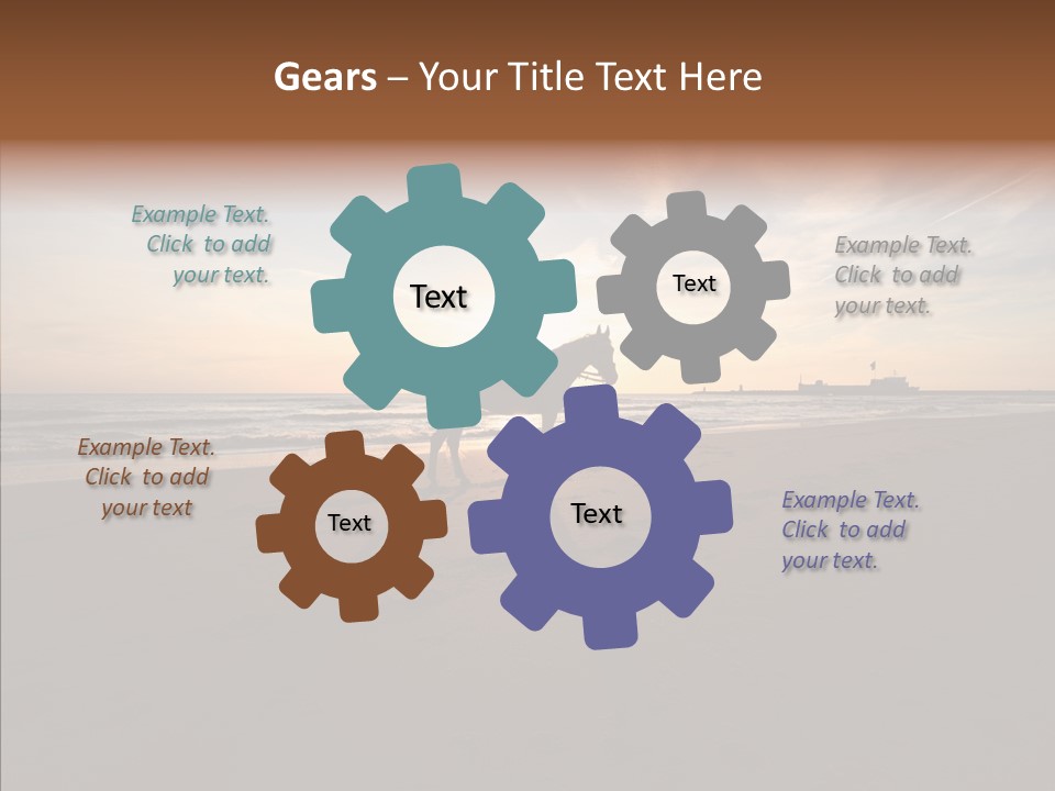 Tropic Beautiful Ranch PowerPoint Template