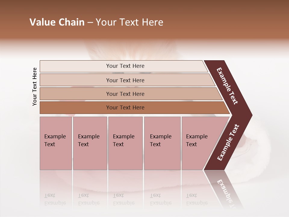 Animal Christmas Red PowerPoint Template