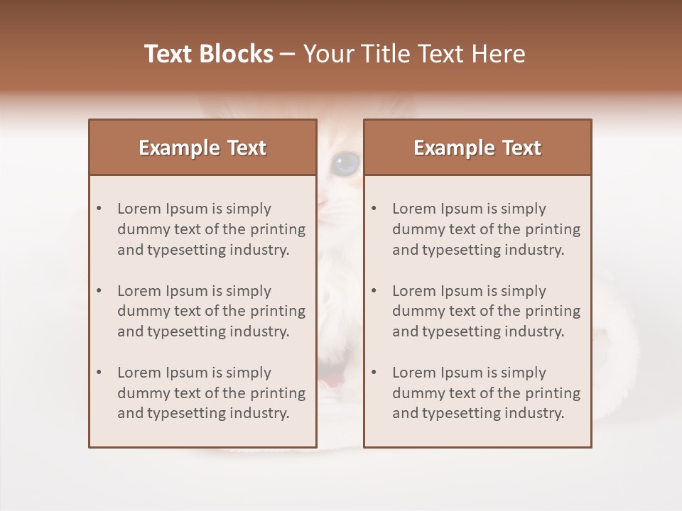 Animal Christmas Red PowerPoint Template