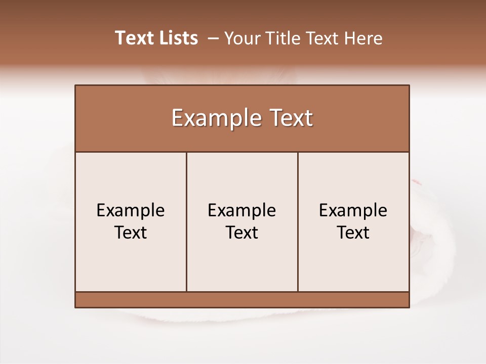 Animal Christmas Red PowerPoint Template