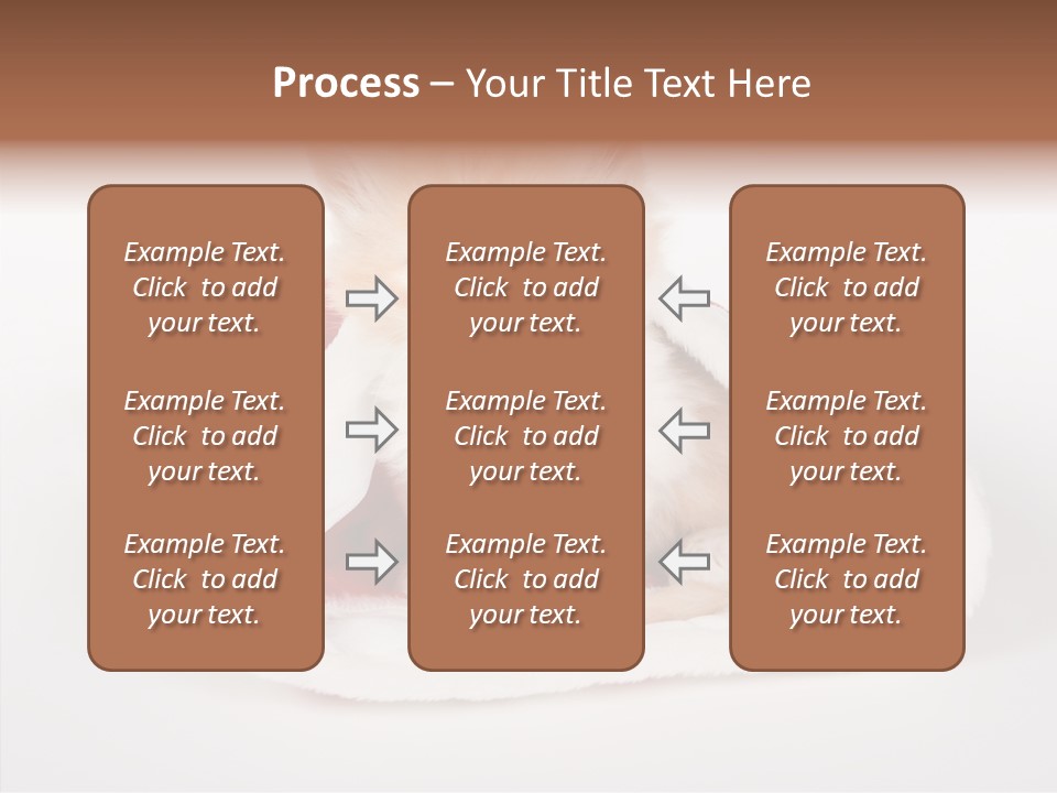 Animal Christmas Red PowerPoint Template
