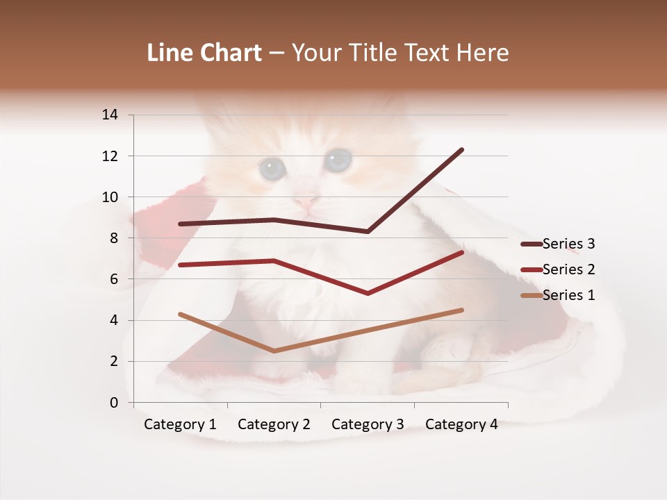Animal Christmas Red PowerPoint Template