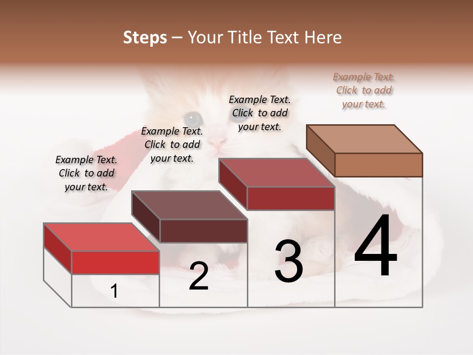 Animal Christmas Red PowerPoint Template