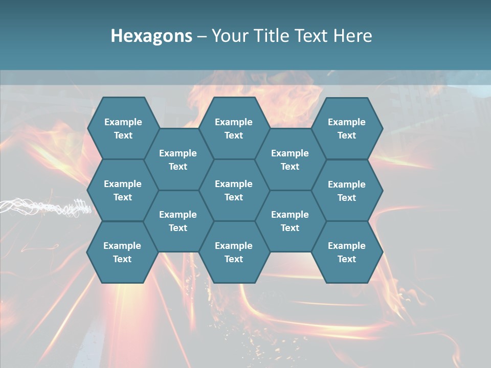 Burn Bridge Shine PowerPoint Template