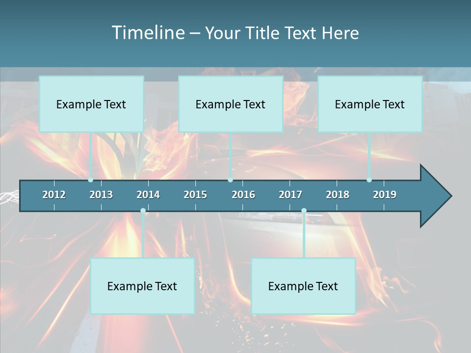 Burn Bridge Shine PowerPoint Template