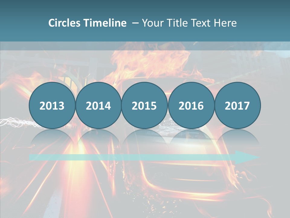 Burn Bridge Shine PowerPoint Template