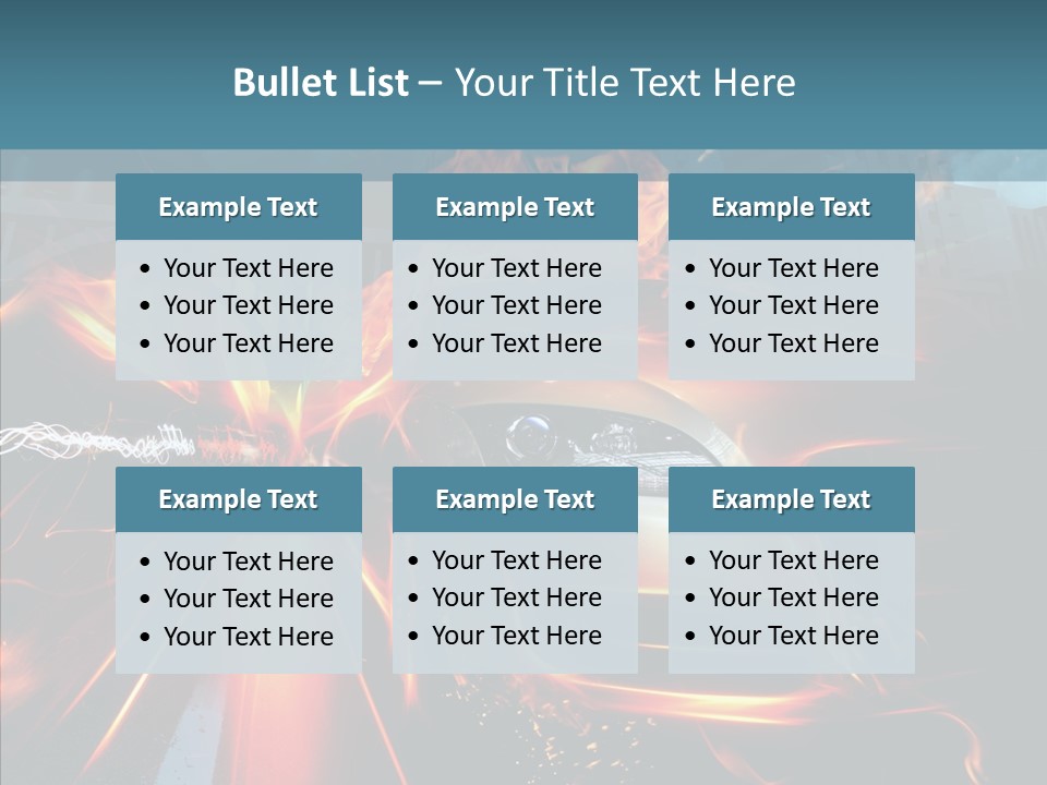 Burn Bridge Shine PowerPoint Template