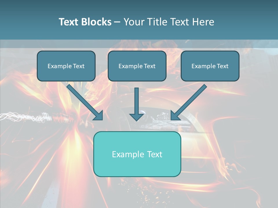 Burn Bridge Shine PowerPoint Template
