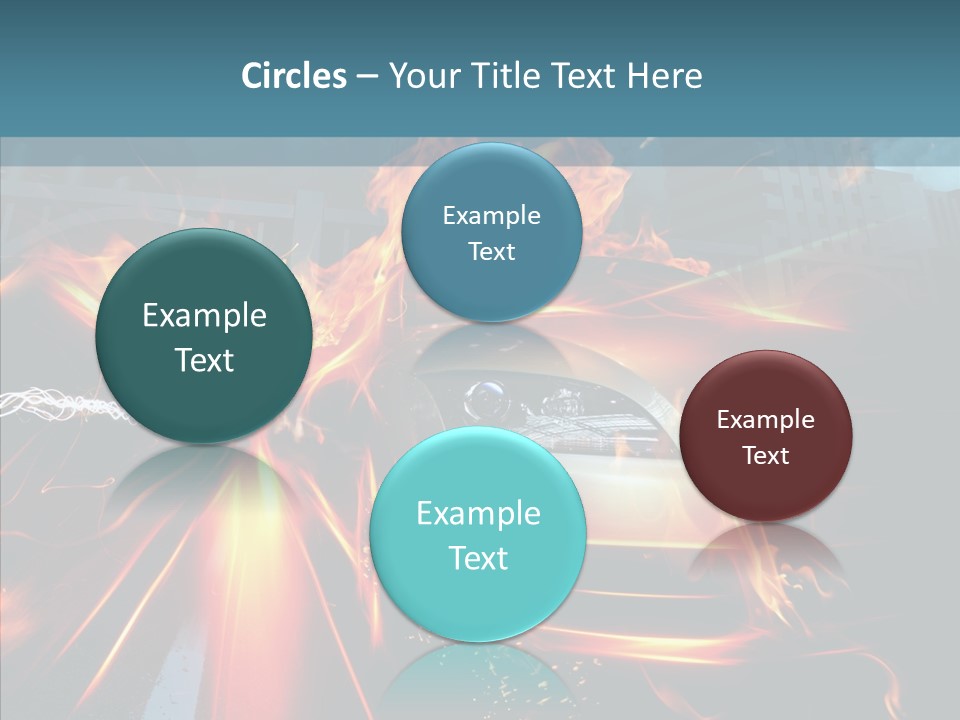 Burn Bridge Shine PowerPoint Template