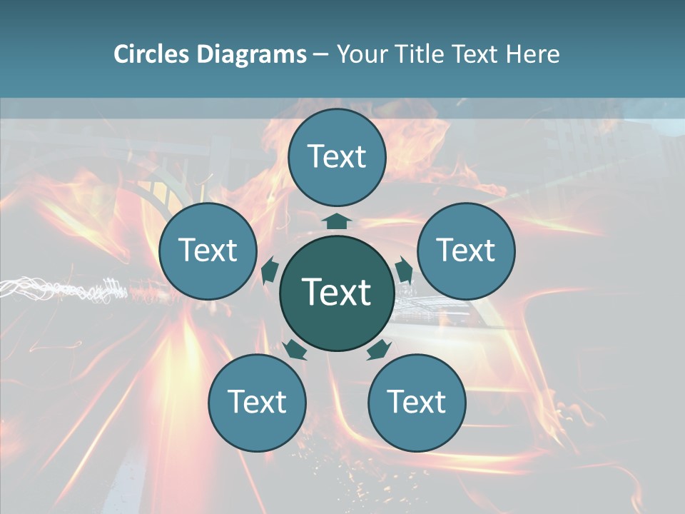 Burn Bridge Shine PowerPoint Template