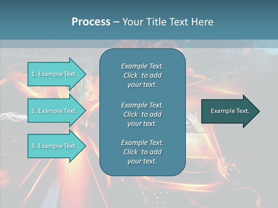 Burn Bridge Shine PowerPoint Template