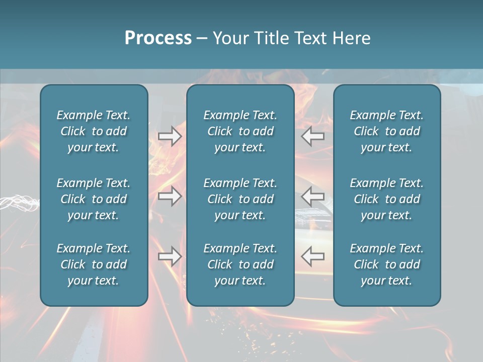 Burn Bridge Shine PowerPoint Template