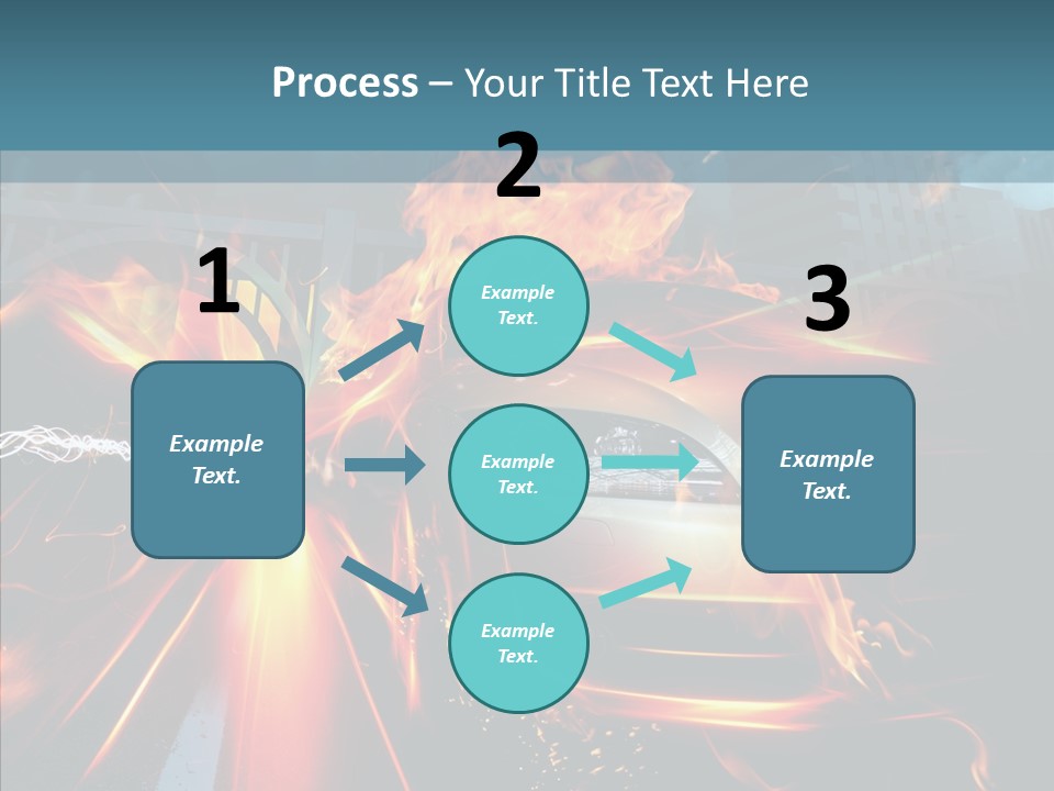Burn Bridge Shine PowerPoint Template