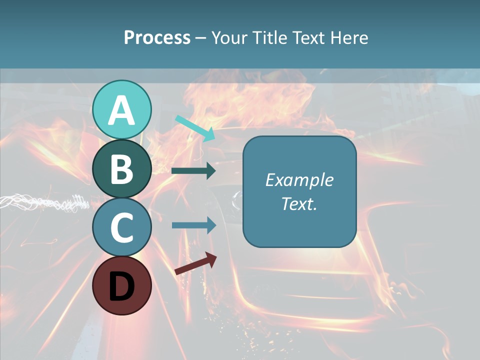 Burn Bridge Shine PowerPoint Template
