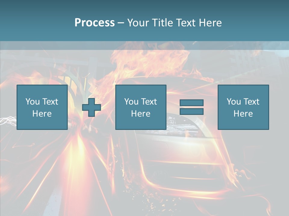 Burn Bridge Shine PowerPoint Template
