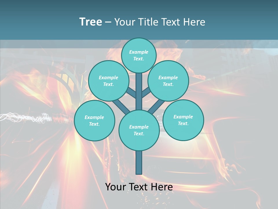 Burn Bridge Shine PowerPoint Template