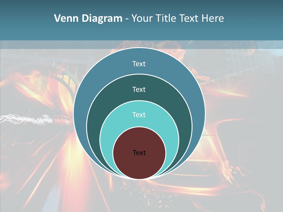 Burn Bridge Shine PowerPoint Template