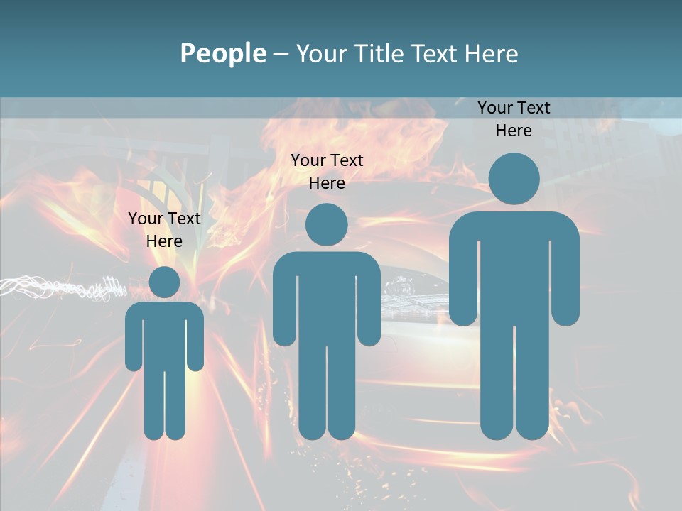 Burn Bridge Shine PowerPoint Template