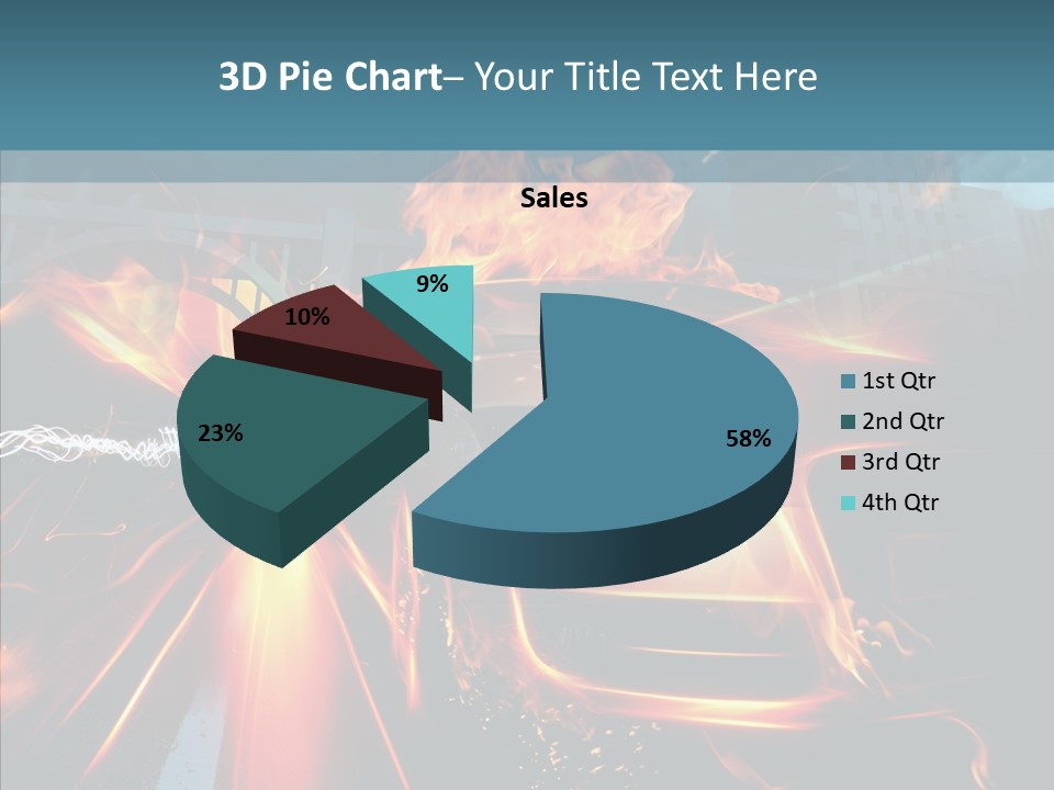 Burn Bridge Shine PowerPoint Template