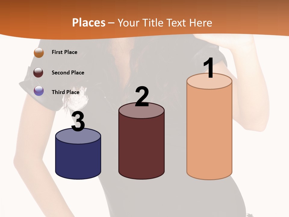 Person Body White PowerPoint Template