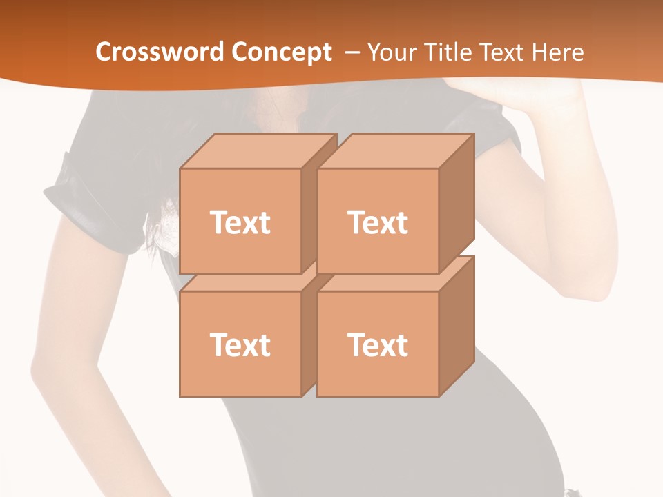 Person Body White PowerPoint Template