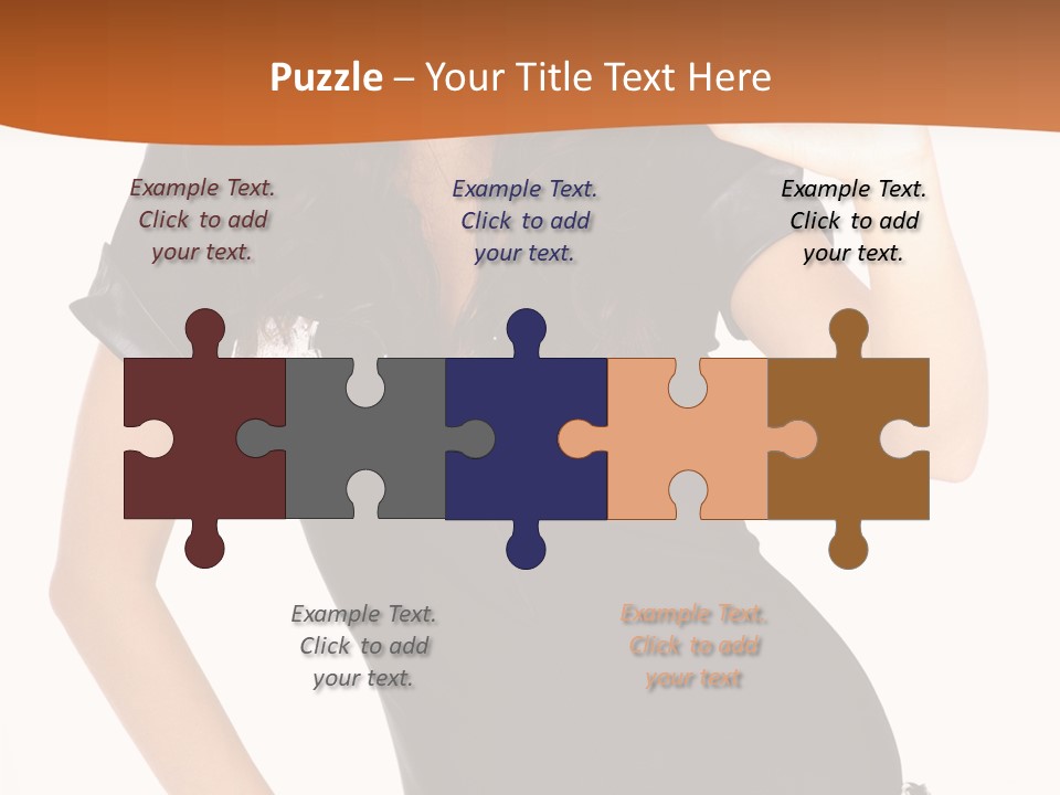 Person Body White PowerPoint Template