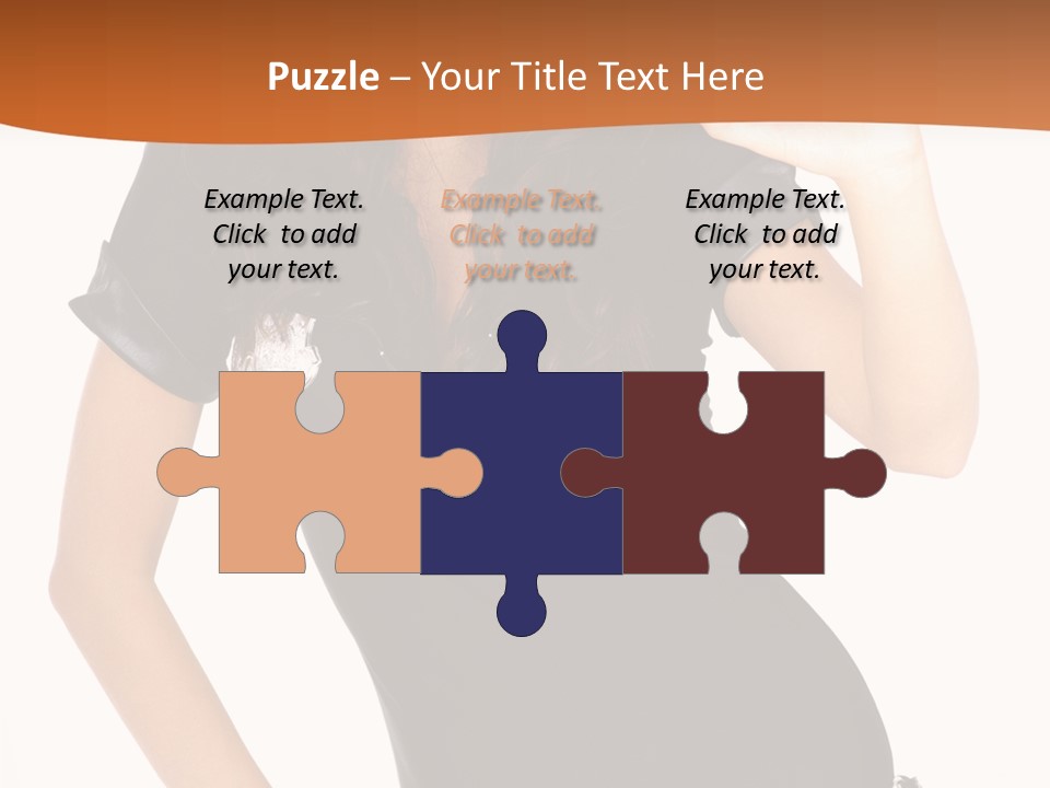 Person Body White PowerPoint Template