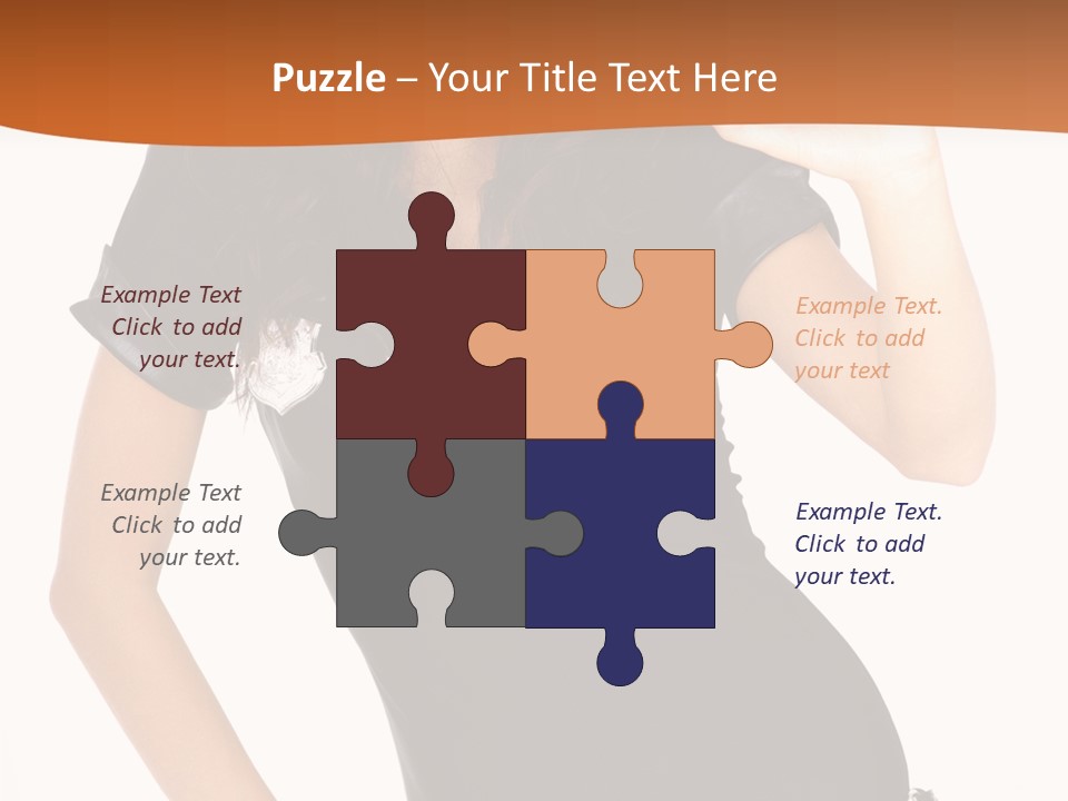 Person Body White PowerPoint Template