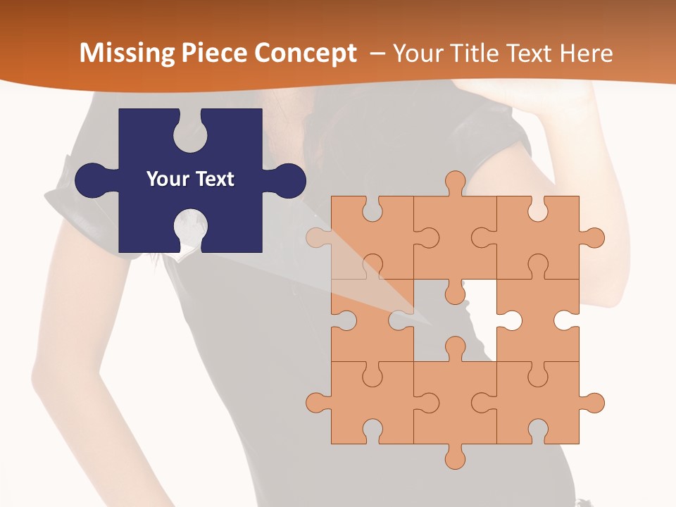 Person Body White PowerPoint Template