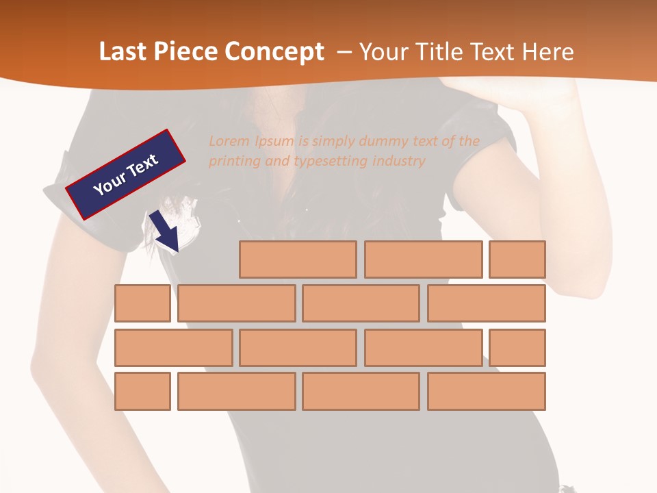 Person Body White PowerPoint Template