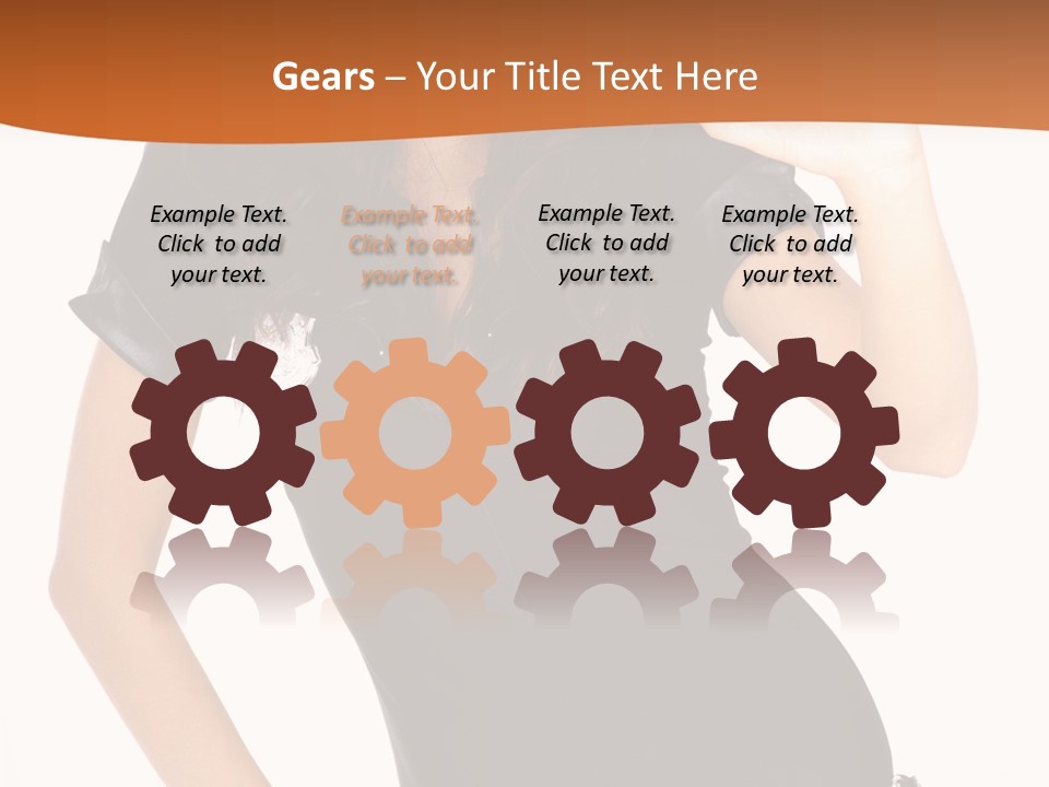 Person Body White PowerPoint Template