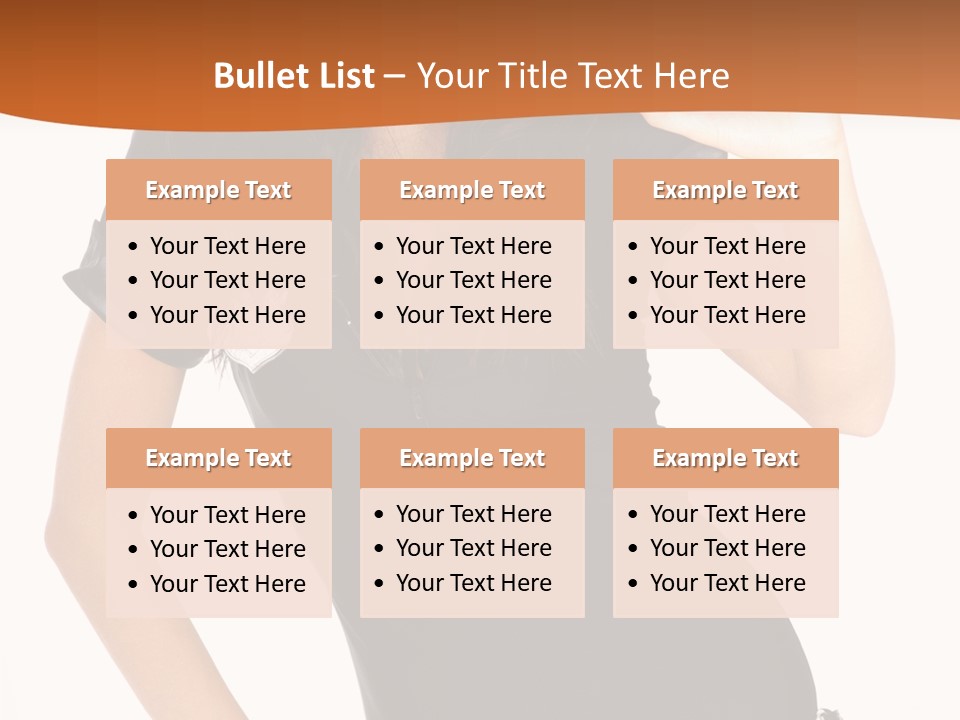 Person Body White PowerPoint Template