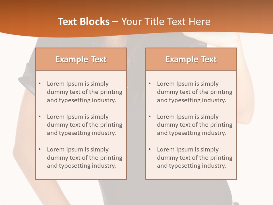 Person Body White PowerPoint Template