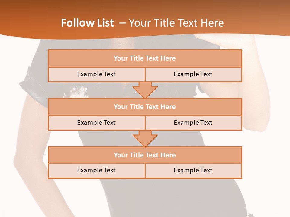Person Body White PowerPoint Template