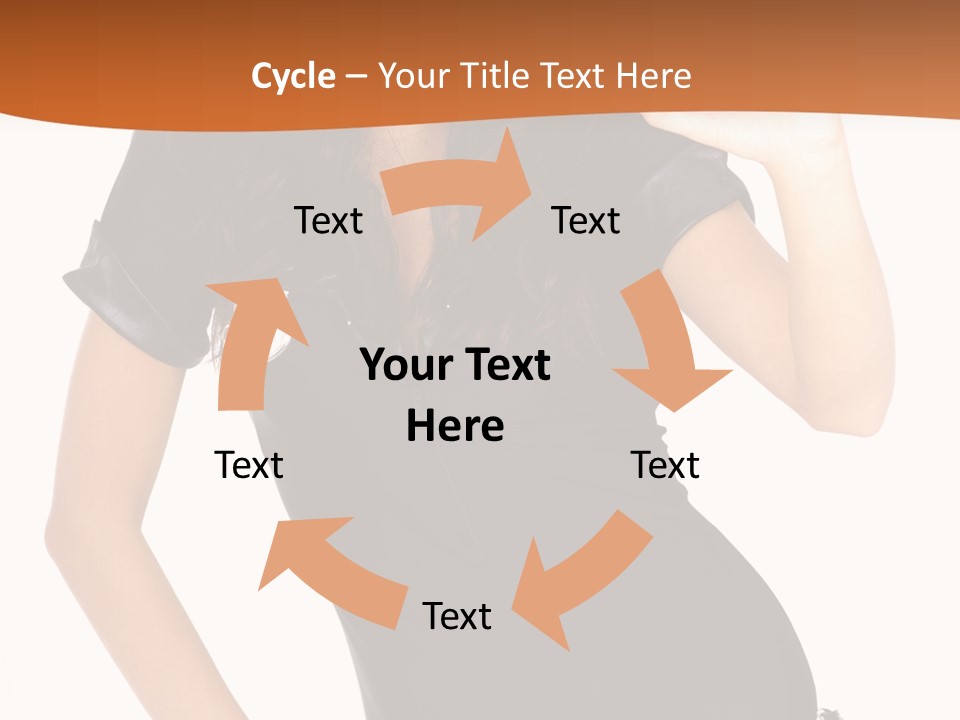 Person Body White PowerPoint Template
